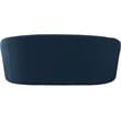 Meridian Furniture Riley Navy Velvet Loveseat