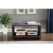 Meridian Furniture Cleo Gray Velvet Nightstand