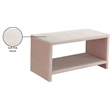 Meridian Furniture Cleo Pink Velvet Nightstand