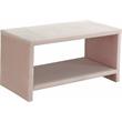 Meridian Furniture Cleo Pink Velvet Nightstand