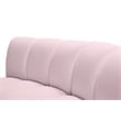 Meridian Furniture Infinity Pink Velvet 8pc. Modular Sectional