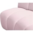 Meridian Furniture Infinity Pink Velvet 8pc. Modular Sectional