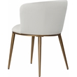 Meridian Furniture Skylar White Vegan Leather Dining Chair (Set of 2)