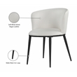 Meridian Furniture Skylar White Vegan Leather Dining Chair (Set of 2)