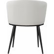 Meridian Furniture Skylar White Vegan Leather Dining Chair (Set of 2)