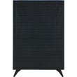 Meridian Furniture Elly Navy Velvet Twin Bed