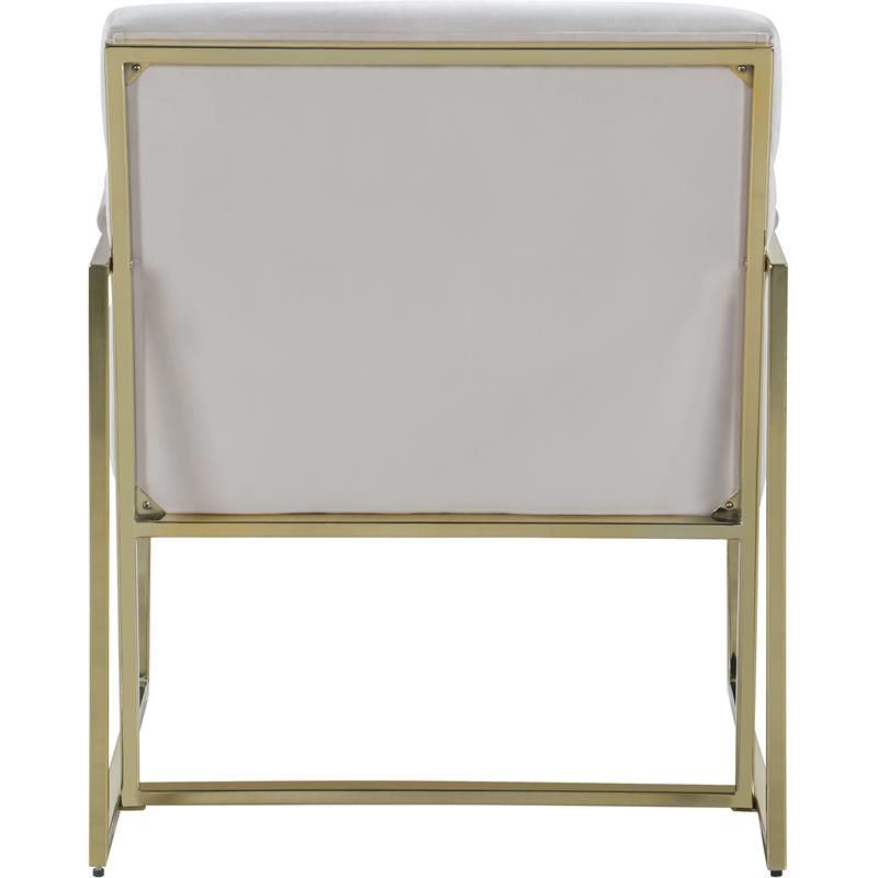 Gold frame accent chair hot sale