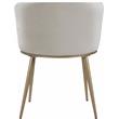 Meridian Furniture Skylar Cream Velvet Dining Chair (Set of 2)