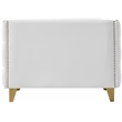Meridian Furniture Michelle White Vegan Leather Chair