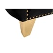 Meridian Furniture Michelle Black Velvet Sofa
