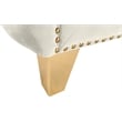 Meridian Furniture Michelle Cream Velvet Sofa