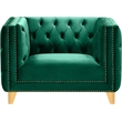 Meridian Furniture Michelle Green Velvet Chair