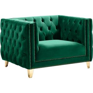 Meridian Furniture Michelle Green Velvet Chair