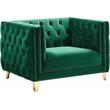 Meridian Furniture Michelle Green Velvet Chair