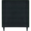 Meridian Furniture Eva Green Velvet Upholstered Twin Bed