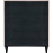 Meridian Furniture Eva Pink Velvet Upholstered Twin Bed