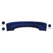 Meridian Furniture Limitless Navy Velvet Modular 9 Piece Sectional