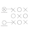 Meridian Furniture XOXO Chrome Stainless Steel Contemporary Wall Decor