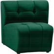 Meridian Furniture Limitless Green Velvet Modular Chair
