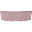 Meridian Furniture Limitless Pink Velvet Modular Sofa
