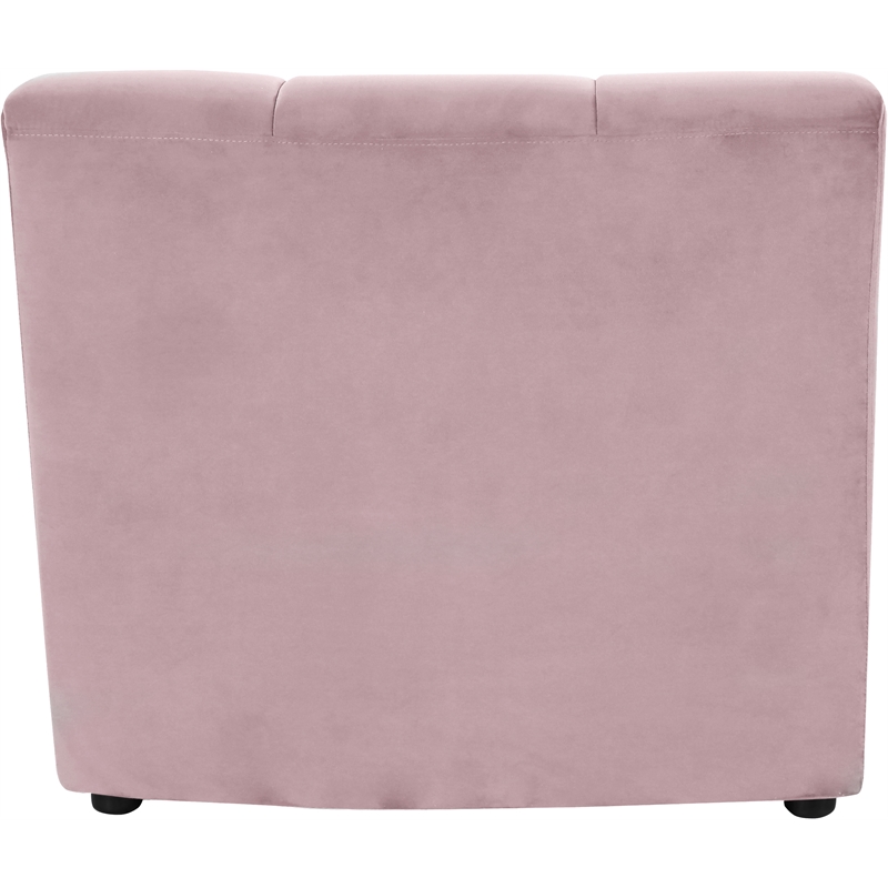 Meridian Furniture Limitless Pink Velvet Modular Chair