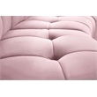 Meridian Furniture Limitless Pink Velvet Modular 6 Piece Sectional