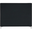 Meridian Furniture Geri Black Velvet Queen Bed with Gold & Chrome Legs Included