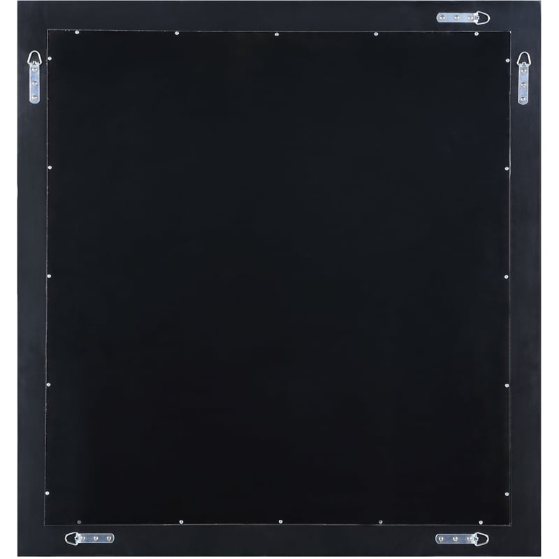 Meridian Furniture Zayne Contemporary Mirror in Rich Black Finish