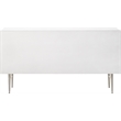 Meridian Furniture Modernist Contemporary Dresser in White Medium Gloss Finish