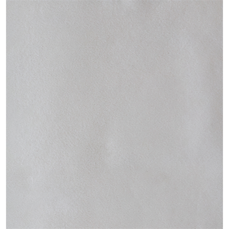 Meridian Furniture Pablo Cream Velvet King Bed with Chrome Metal Legs