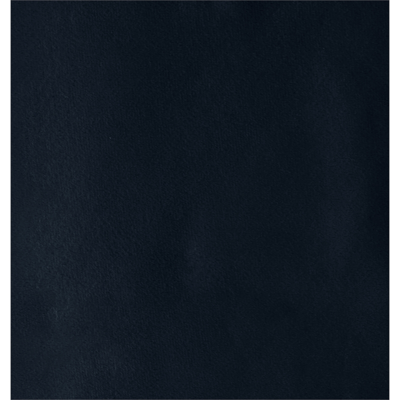 Meridian Furniture Pablo Navy Velvet Queen Bed with Chrome Metal Legs