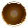 Meridian Furniture Doma Round Matte Black Metal Coffee Table with Glass Top