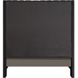 Meridian Furniture Fritz Black Velvet Full Bed