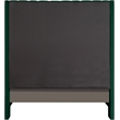Meridian Furniture Fritz Green Velvet Full Bed