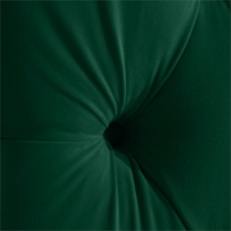 Meridian Furniture Fritz Green Velvet Full Bed