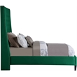 Meridian Furniture Fritz Green Velvet Twin Bed