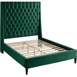 Meridian Furniture Fritz Green Velvet Twin Bed