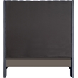 Meridian Furniture Fritz Gray Velvet King Bed