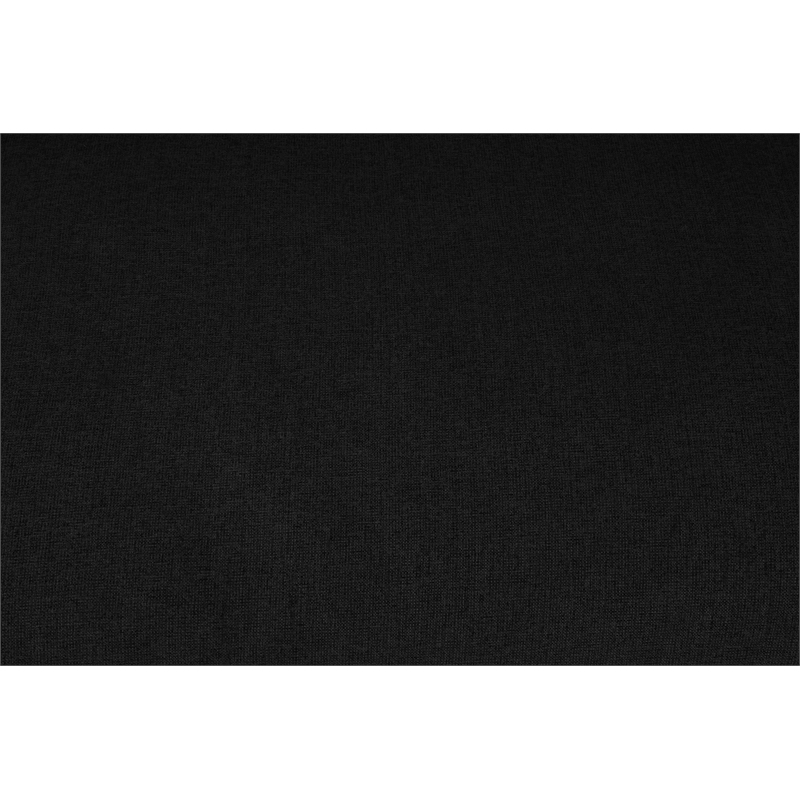 Meridian Furniture Serene Black Linen Fabric Deluxe Modular Sectional
