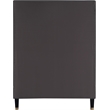 Meridian Furniture Harlie Black Velvet Twin Bed