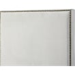 Meridian Furniture Harlie Cream Velvet Full Bed