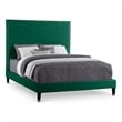 Meridian Furniture Harlie Green Velvet King Bed