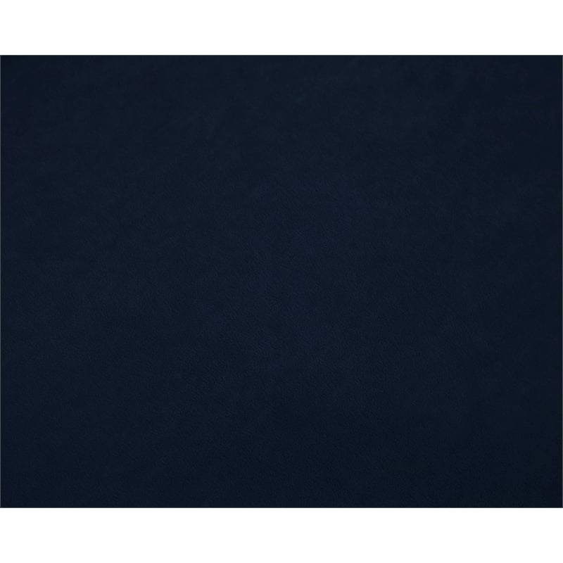 Meridian Furniture Cozy Navy Velvet Modular Armless Chair