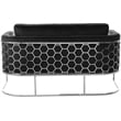 Meridian Furniture Casa Black Velvet Upholstereded Loveseat