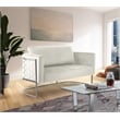 Meridian Furniture Casa Cream Velvet Upholstereded Loveseat