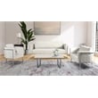 Meridian Furniture Casa Cream Velvet Upholstereded Loveseat