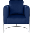 Meridian Furniture Casa Navy Velvet Upholstereded Chair