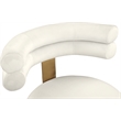 Meridian Furniture Fitzroy Cream Velvet Dining Chair (Set of 2)