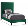 Meridian Furniture Harlie Green Velvet Twin Bed