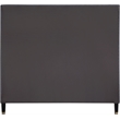 Meridian Furniture Harlie Gray Velvet King Bed
